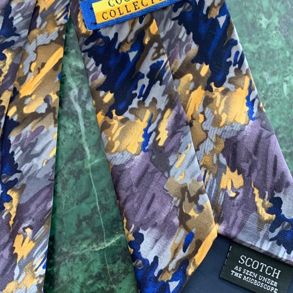 Vintage Men's Silk Designer Neckties/Lot of 10 - Picture 16 of 16